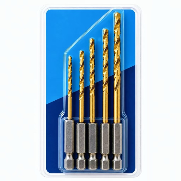 hss-m2 hex shank drill bit set-5
