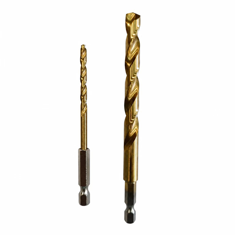 titanium coated hex shank drill bits8